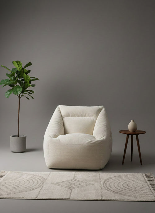 The Cloud Contoured Beanbag Chair